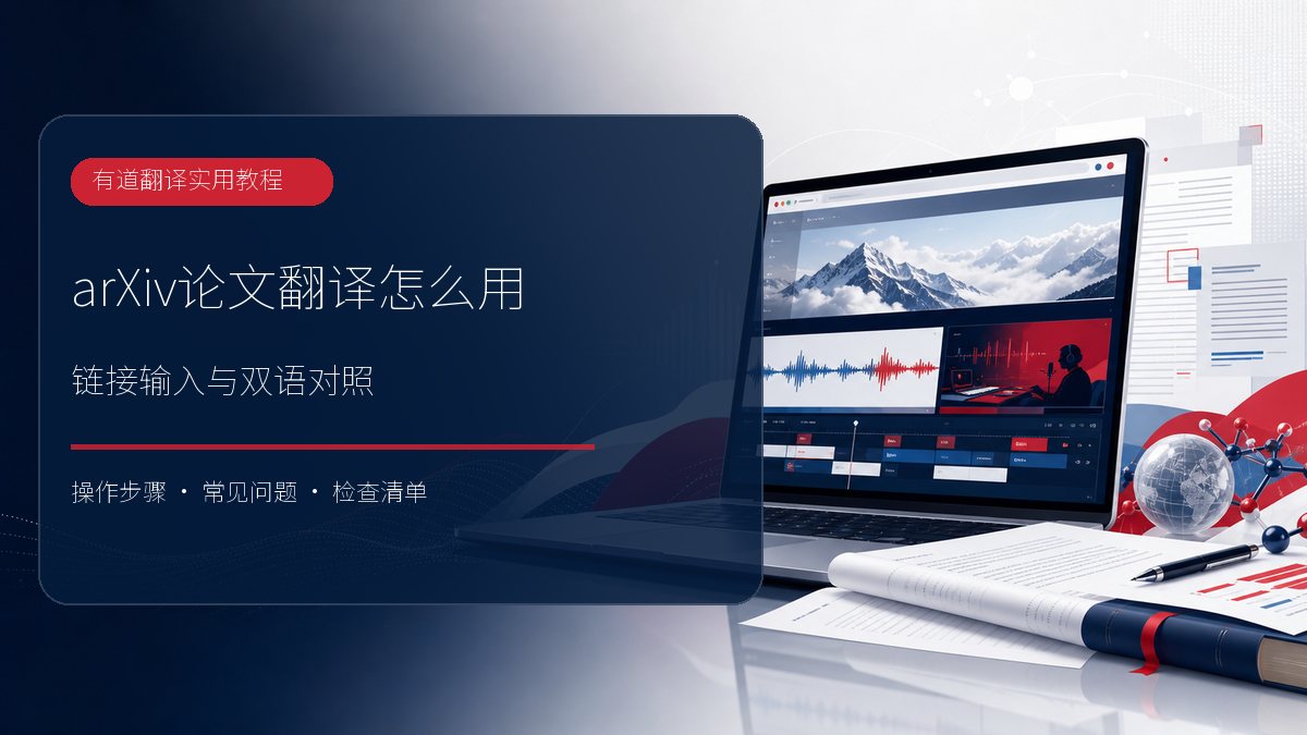 有道翻译 arXiv 论文怎么翻？链接输入、双语对照与公式排版避坑